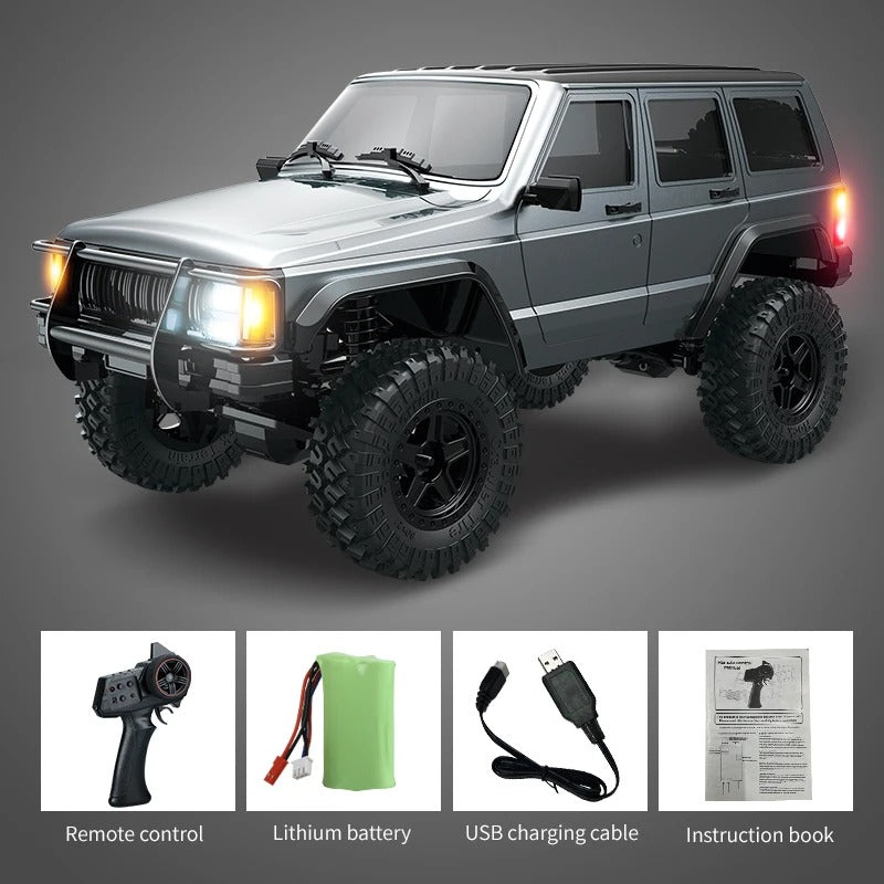 JJRC C8809 1:18 RC 4WD Crawler Jeep Model Car for Kids & Adults
