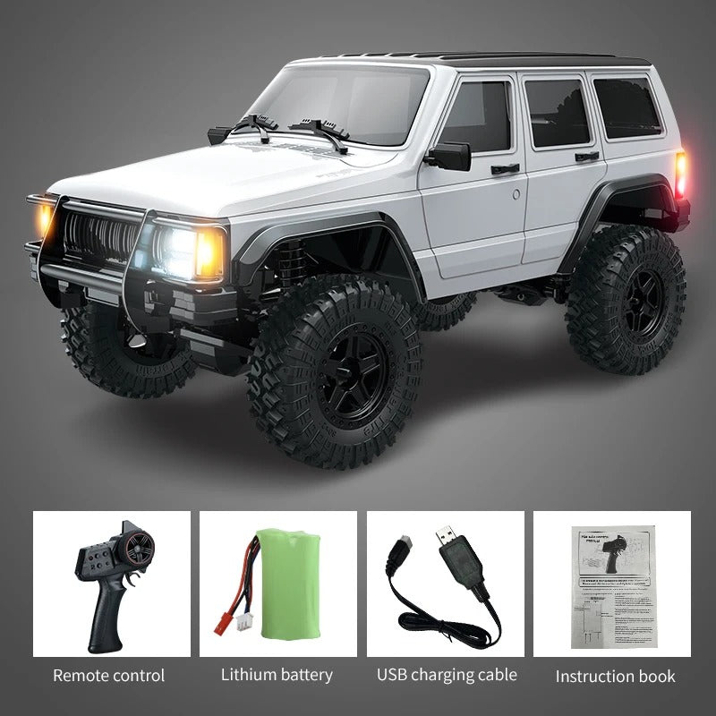 JJRC C8809 1:18 RC 4WD Crawler Jeep Model Car for Kids & Adults
