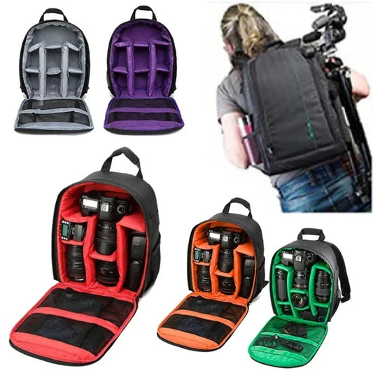 Waterproof Outdoor Camera Backpack DSLR Shoulder Bag for Canon, Nikon & Sony