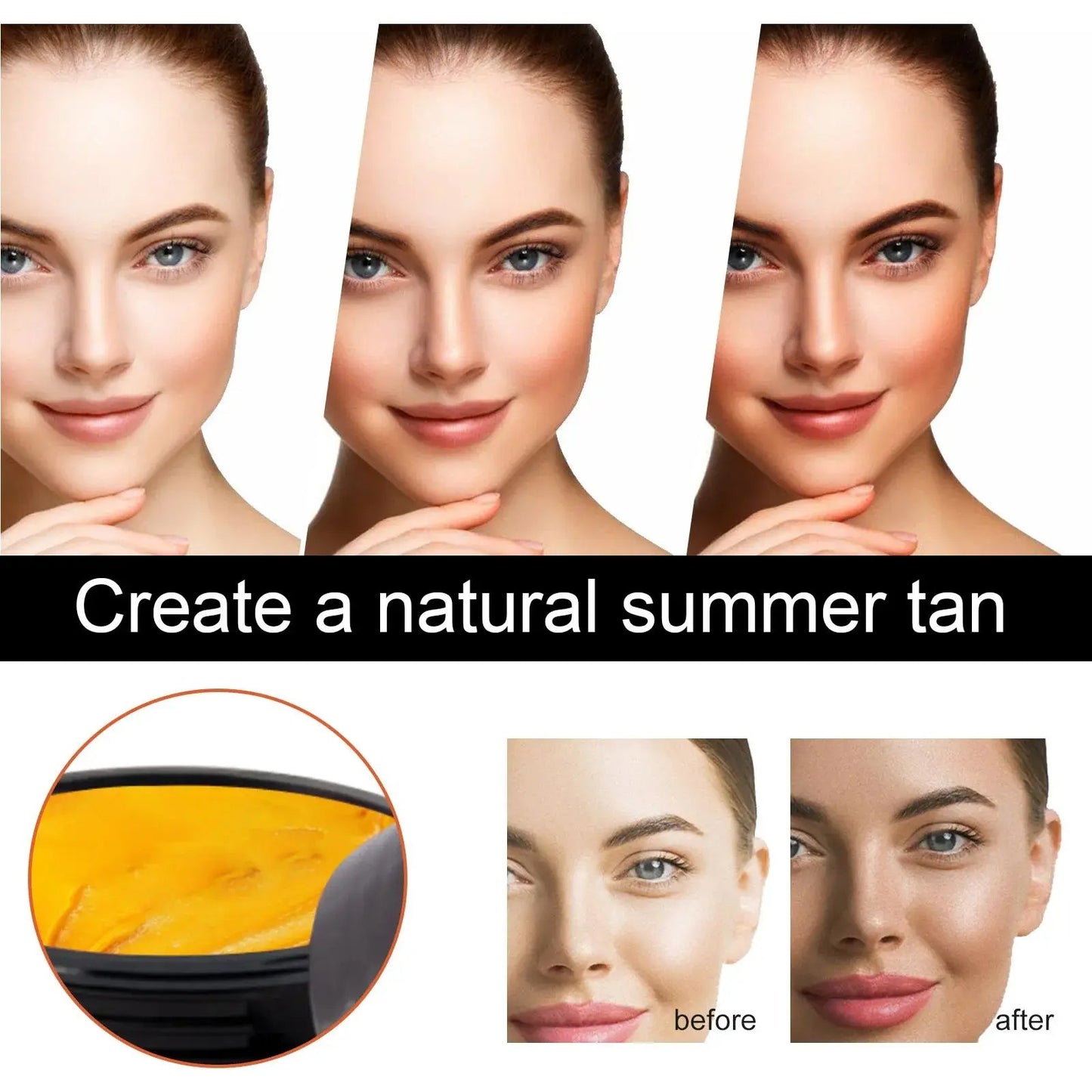 EELHOE Tanning Cream – Natural, Long-Lasting Bronzer & Skin Nourisher.