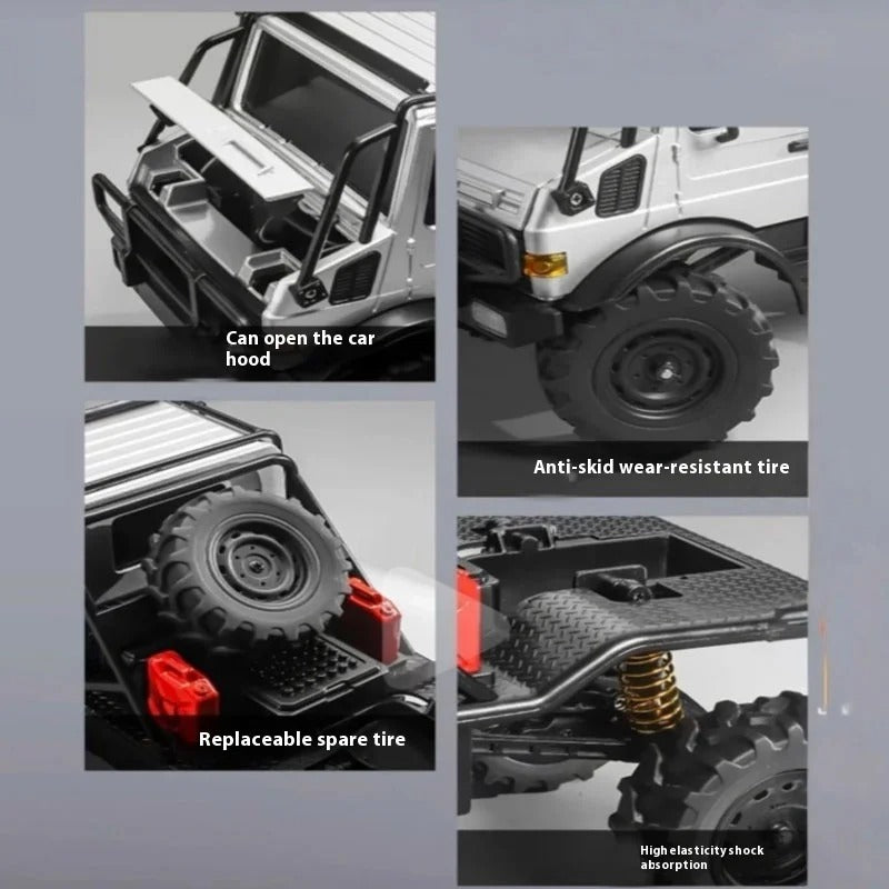 MN333 RC Unimog U4000 1/18 4WD Off-Road Climbing Car Toy