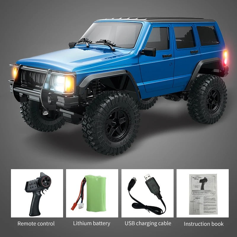 JJRC C8809 1:18 RC 4WD Crawler Jeep Model Car for Kids & Adults