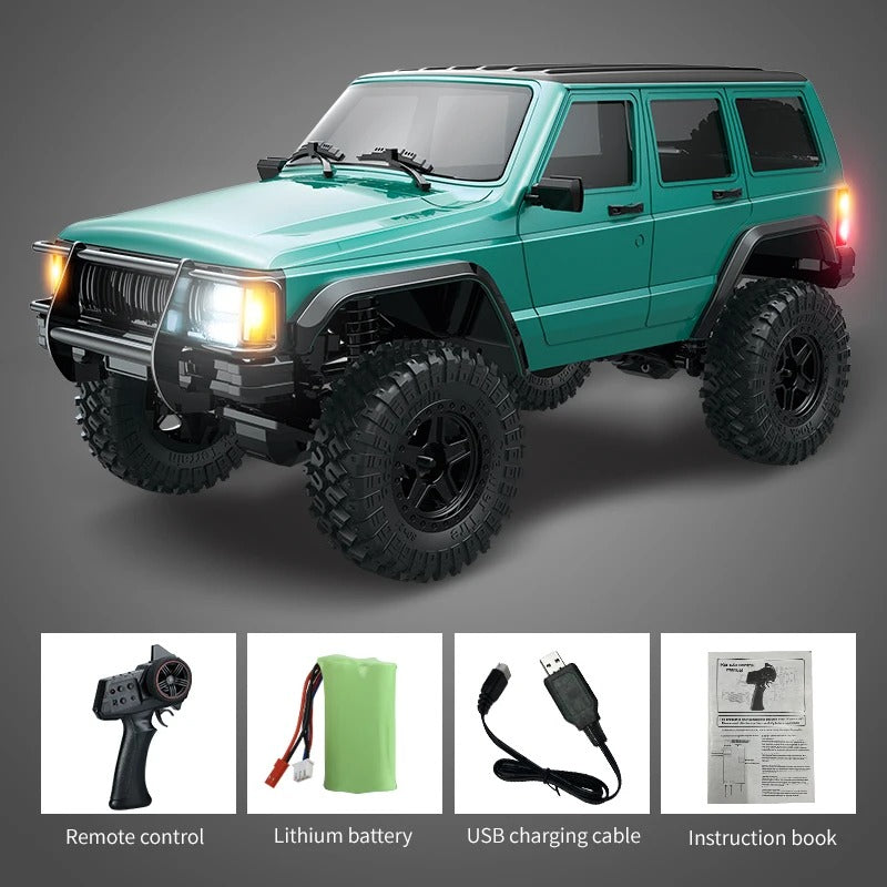 JJRC C8809 1:18 RC 4WD Crawler Jeep Model Car for Kids & Adults